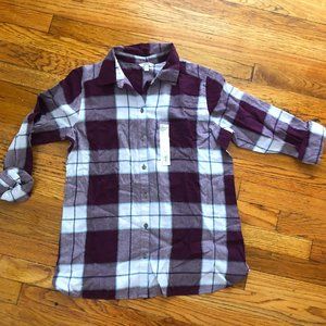 Sonoma Soft Flannel Button Up